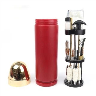 Kit di pulizia per tutte le pistole con custodia in plastica